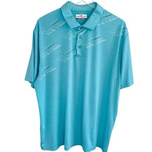 Grand Slam Performance Teal Polo Shirt